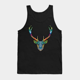 geometric deer Tank Top